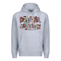 Heather Grey dental assistant Premium Hoodie - Zillion Design Studio