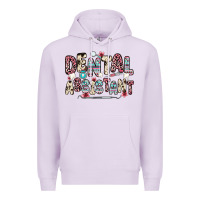 Lilac dental assistant Premium Hoodie - Zillion Design Studio