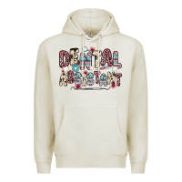 Oatmeal Heather dental assistant Premium Hoodie - Zillion Design Studio