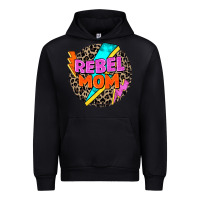 Black rebel mom Urban Hoodie - Zillion Design Studio