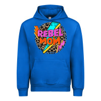 Cobalt rebel mom Urban Hoodie - Zillion Design Studio
