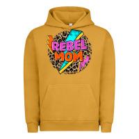 Pigment Peanut Butter rebel mom Urban Hoodie - Zillion Design Studio