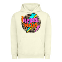 Pigment Pistachio rebel mom Urban Hoodie - Zillion Design Studio