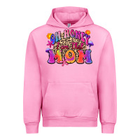 Fuchsia Pink oh honey i am that mom Urban Hoodie - Zillion Design Studio