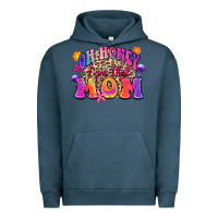 Pigment Midnight Navy oh honey i am that mom Urban Hoodie - Zillion Design Studio