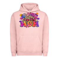 Pigment Salmon oh honey i am that mom Urban Hoodie - Zillion Design Studio