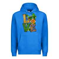 True Royal st patricks day gnomes shamrock love Premium Hoodie - RanaPortraitStore