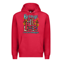 Cardinal because he lives i can face tomorrow Premium Hoodie - Zillion Design Studio