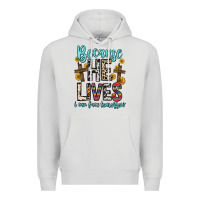 Dove Grey because he lives i can face tomorrow Premium Hoodie - Zillion Design Studio