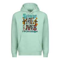 Seafoam because he lives i can face tomorrow Premium Hoodie - Zillion Design Studio
