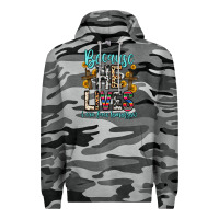 Slate Camo because he lives i can face tomorrow Premium Hoodie - Zillion Design Studio