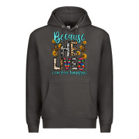 Smoke because he lives i can face tomorrow Premium Hoodie - Zillion Design Studio