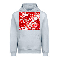 Heather Grey christmas candies Urban Hoodie - RanaPortraitStore