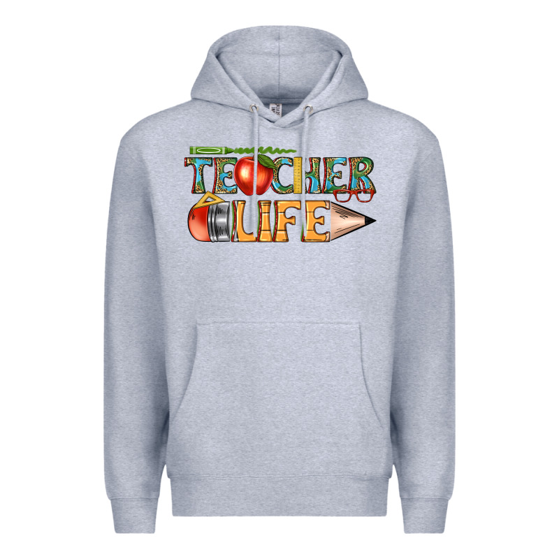 Teacher Life Premium Hoodie by texasbilliewilder | Teevron