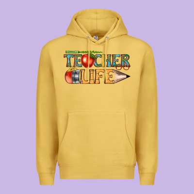 Teacher Life Premium Hoodie Designed By Texasbilliewilder