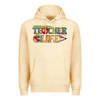 Pina Colada teacher life Premium Hoodie - texasbilliewilder
