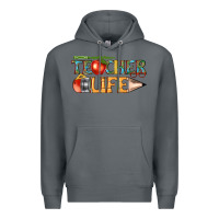 Rock teacher life Premium Hoodie - texasbilliewilder