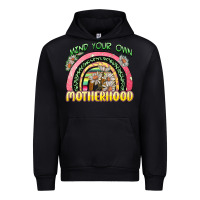 Black mind your own motherhood Urban Hoodie - Zillion Design Studio