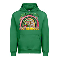 Emerald mind your own motherhood Urban Hoodie - Zillion Design Studio