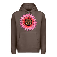 Coffee valentine's day sunflower Premium Hoodie - RanaPortraitStore