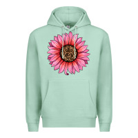 Seafoam valentine's day sunflower Premium Hoodie - RanaPortraitStore