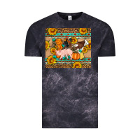 Cloud Black Fall Coop Animals Vintage Tee - Artiststas