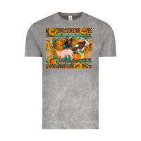 Cloud Rock Fall Coop Animals Vintage Tee - Artiststas