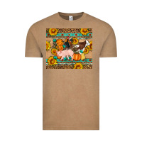 Vintage Coffee Fall Coop Animals Vintage Tee - Artiststas