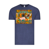 Fall Coop Animals Vintage Tee | Teevron