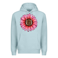 Blue Mist valentine's day sunflower Premium Hoodie - RanaPortraitStore