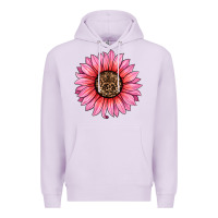 Lilac valentine's day sunflower Premium Hoodie - RanaPortraitStore