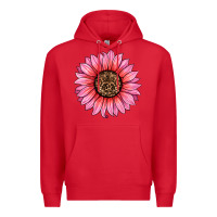 Red valentine's day sunflower Premium Hoodie - RanaPortraitStore