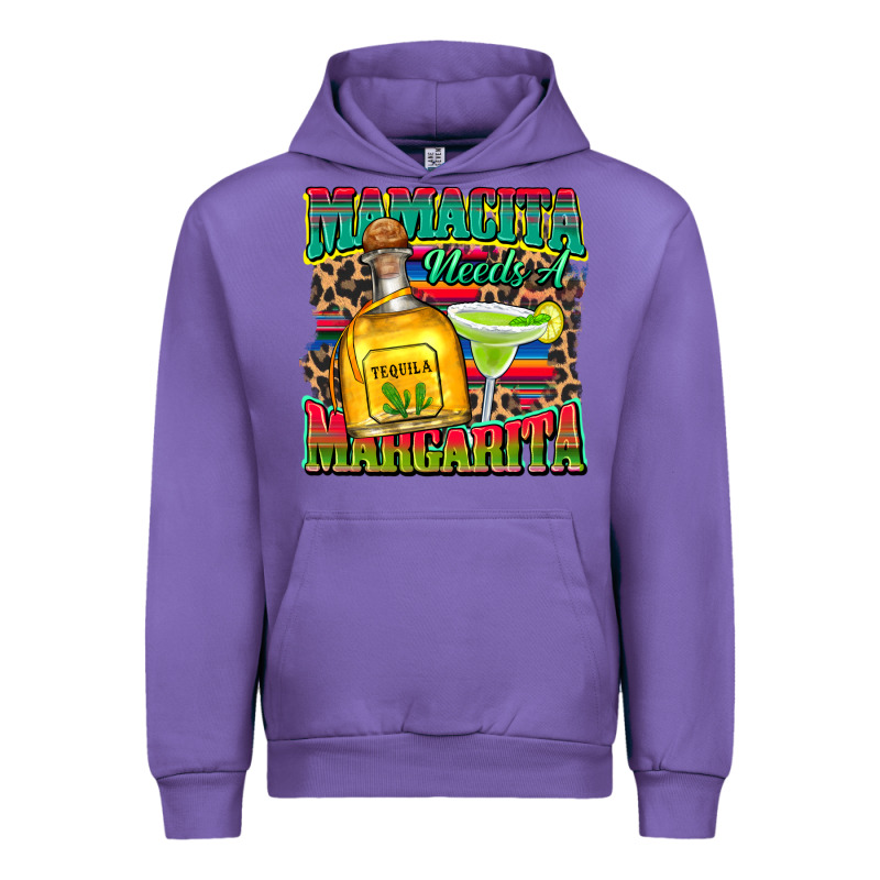 Mamacita Needs A Margarita Urban Hoodie by Zillion Design Studio | Teevron