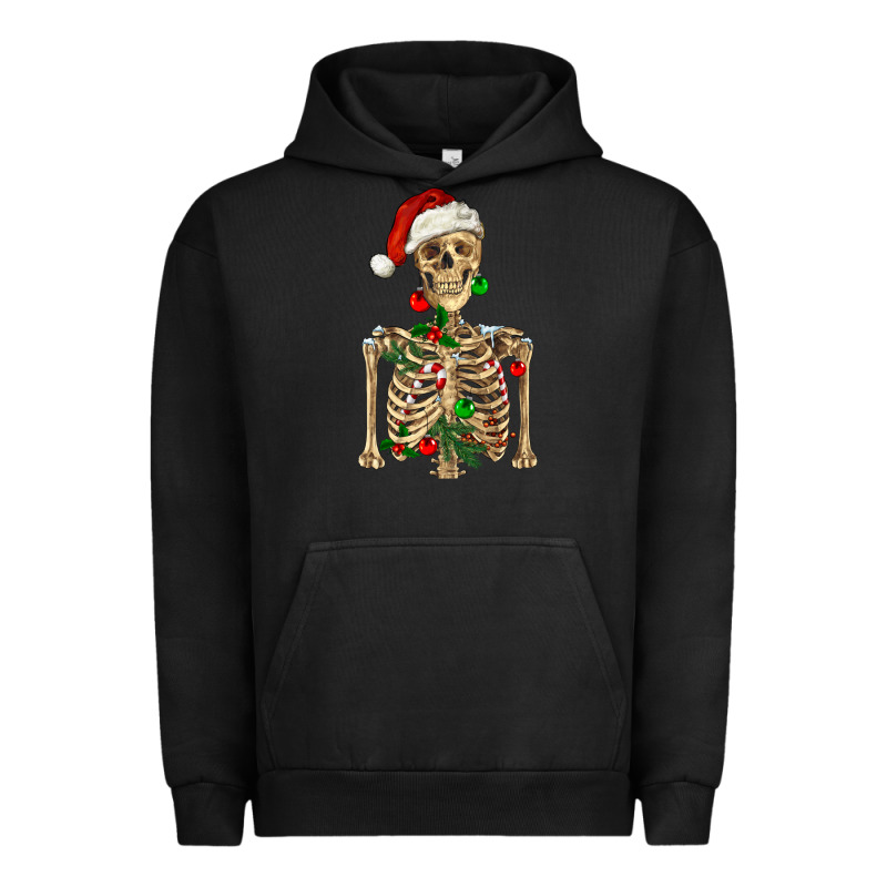Christmas Skeleton Urban Hoodie by RanaPortraitStore | Teevron