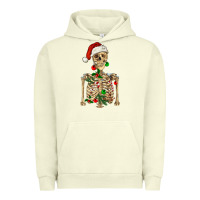 Pigment Pistachio Christmas Skeleton Urban Hoodie - RanaPortraitStore