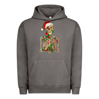 Pigment Tornado Christmas Skeleton Urban Hoodie - RanaPortraitStore