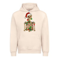 Sandshell Christmas Skeleton Urban Hoodie - RanaPortraitStore