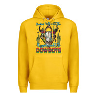 Lemon raising hell with the hippies and the cowboys Premium Hoodie - Zillion Design Studio