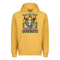 Mustard raising hell with the hippies and the cowboys Premium Hoodie - Zillion Design Studio