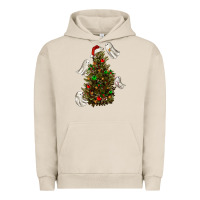 Pigment French Oak christmas spirits Urban Hoodie - RanaPortraitStore