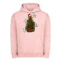Pigment Salmon christmas spirits Urban Hoodie - RanaPortraitStore