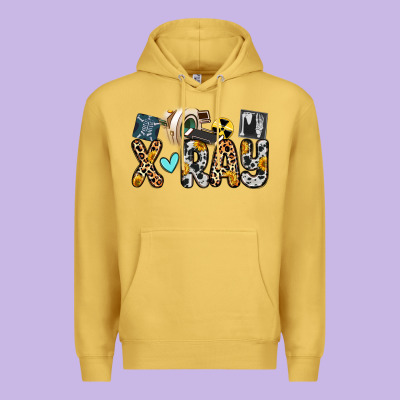 X Ray Premium Hoodie Designed By Zillion Design Studio