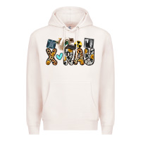 Pale Pink x ray Premium Hoodie - Zillion Design Studio