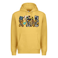 Antique Gold x ray Premium Hoodie - Zillion Design Studio