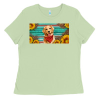Matcha golden retriever license plate Ladies Tee - Artiststas