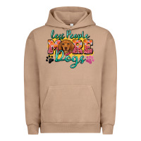 Pigment Burro less people more dogs Urban Hoodie - Zillion Design Studio