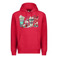 Cardinal teacher coffee cups Premium Hoodie - texasbilliewilder