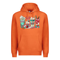 Carrot teacher coffee cups Premium Hoodie - texasbilliewilder