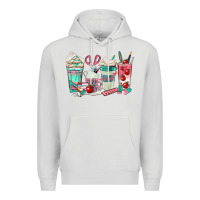 Dove Grey teacher coffee cups Premium Hoodie - texasbilliewilder