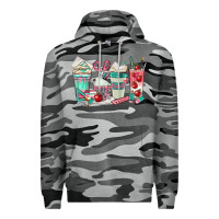 Slate Camo teacher coffee cups Premium Hoodie - texasbilliewilder